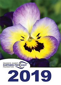 2019 Calendar, Pansy Flower